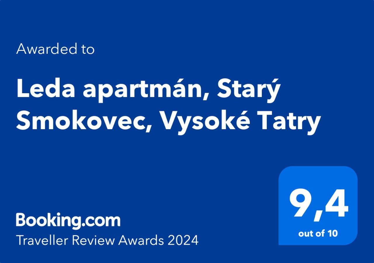 Leda Apartman, Stary Smokovec, Високе-Татри Экстерьер фото